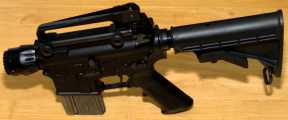 Mocked up without barrel.