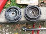 Crank pulley comparison