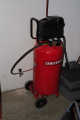 Craftsman 150PSI compressor...A gift from Amy. :) Harbor Freight filter/regulator/drain...Any bets on how long it lasts?