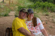 20190708, Steve and Amy in Sanitas Valley.