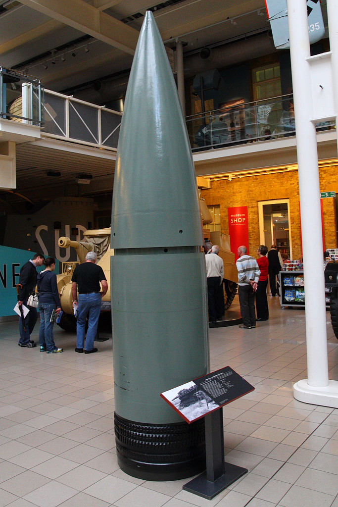 A futuristic cyberpunk inspired photograph of the schwerer gustav