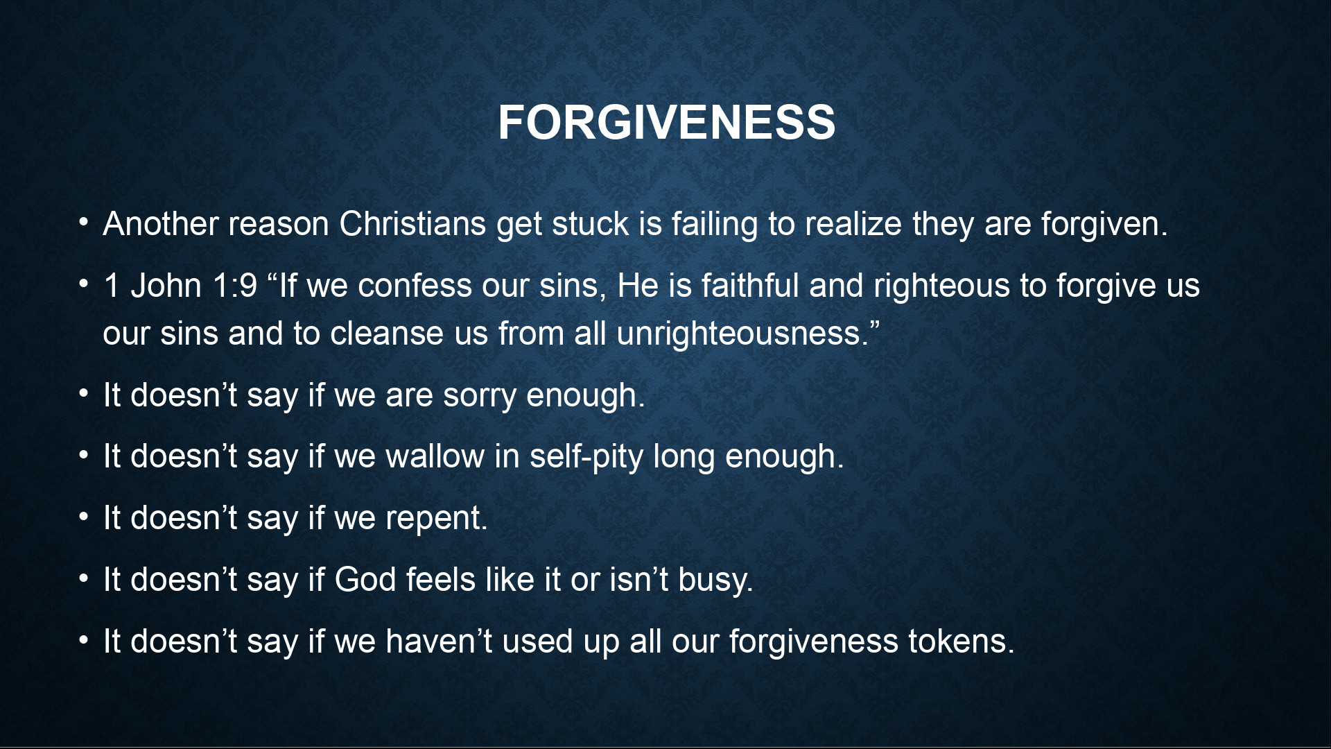 1 John 1:9