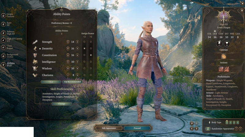 Custom
High Elf Rogue
