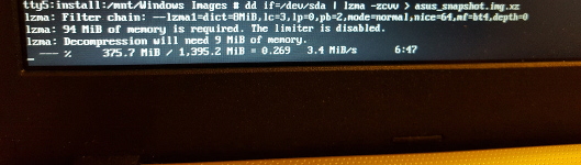Linux DD
            LZMA Backup