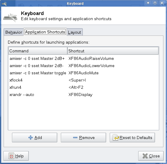 xfce keyboard
application shortcuts picture